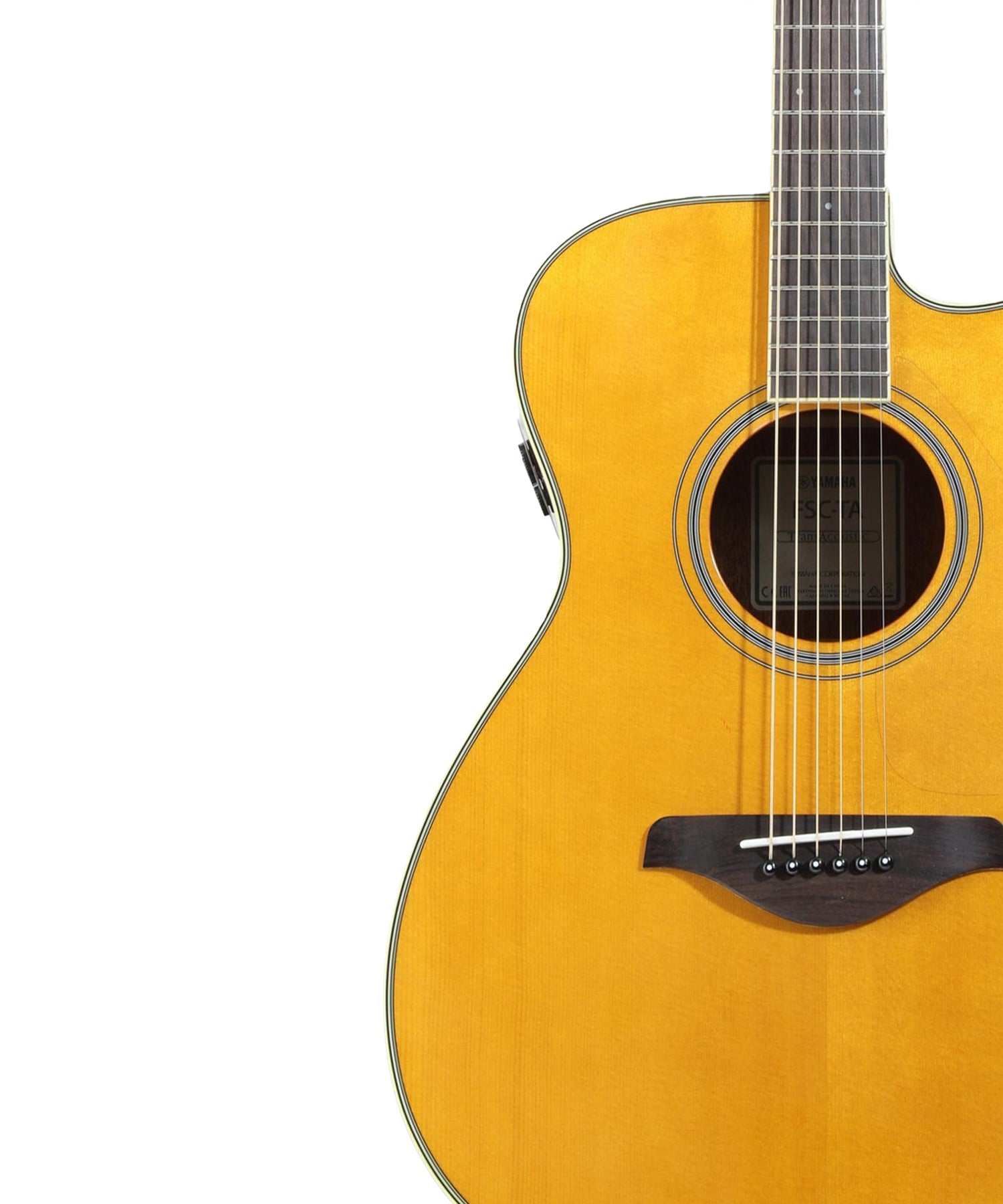 Yamaha FSC-TA TransAcoustic Guitar - Natural