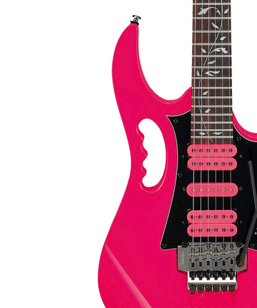 Ibanez JEMJRSP-PK Steve Vai Electric Guitar, Pink