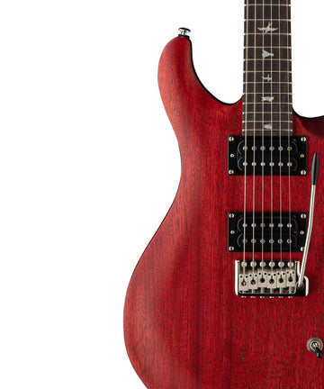 PRS SE CE24 Standard Satin Electric Guitar, Vintage Cherry