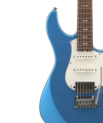 Yamaha PACS+12 Pacifica Standard Plus Electric Guitar - Sparkle Blue, Rosewood Fingerboard