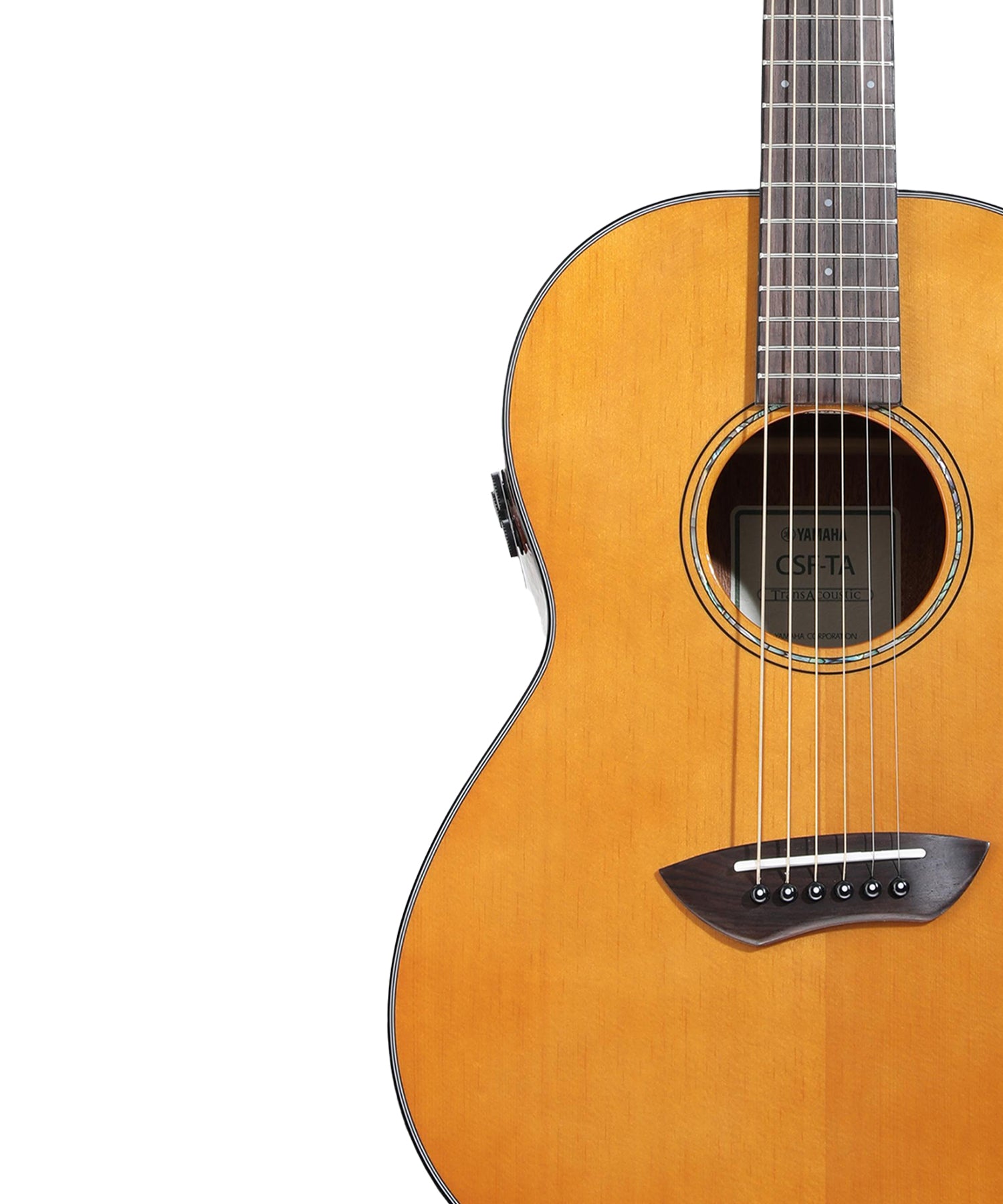 Yamaha CSF-TA TransAcoustic Guitar - Natural