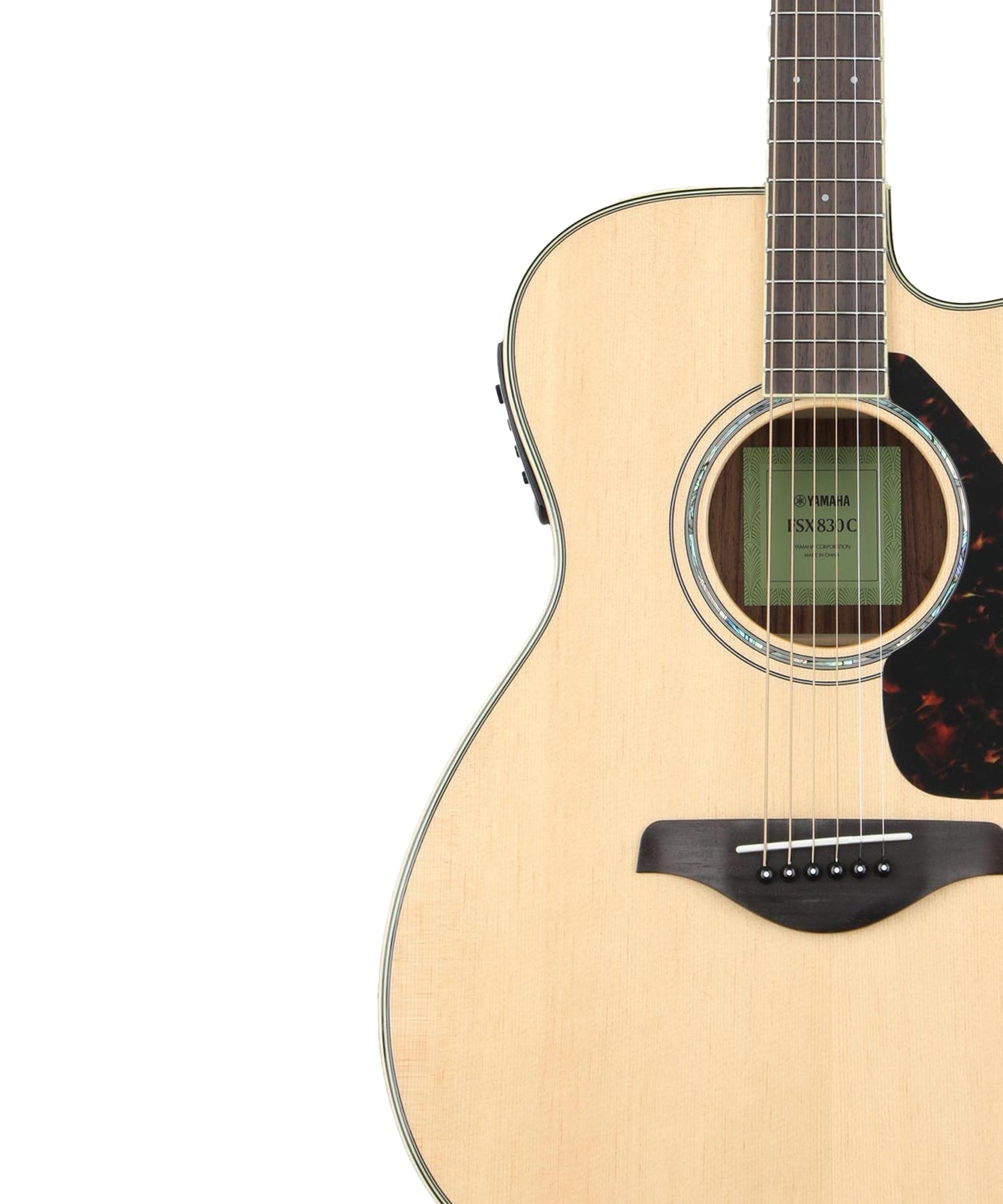 Yamaha FSX830C Natural Acoustic Guitar