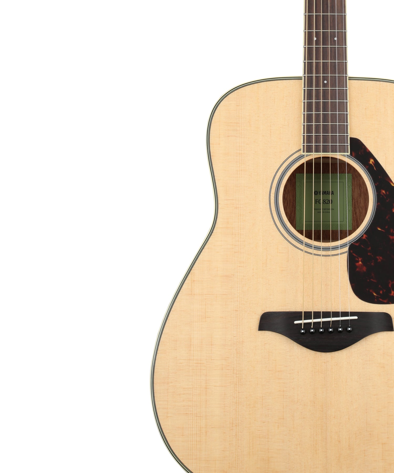 Yamaha FG820 Acoustic Guitar - Natural