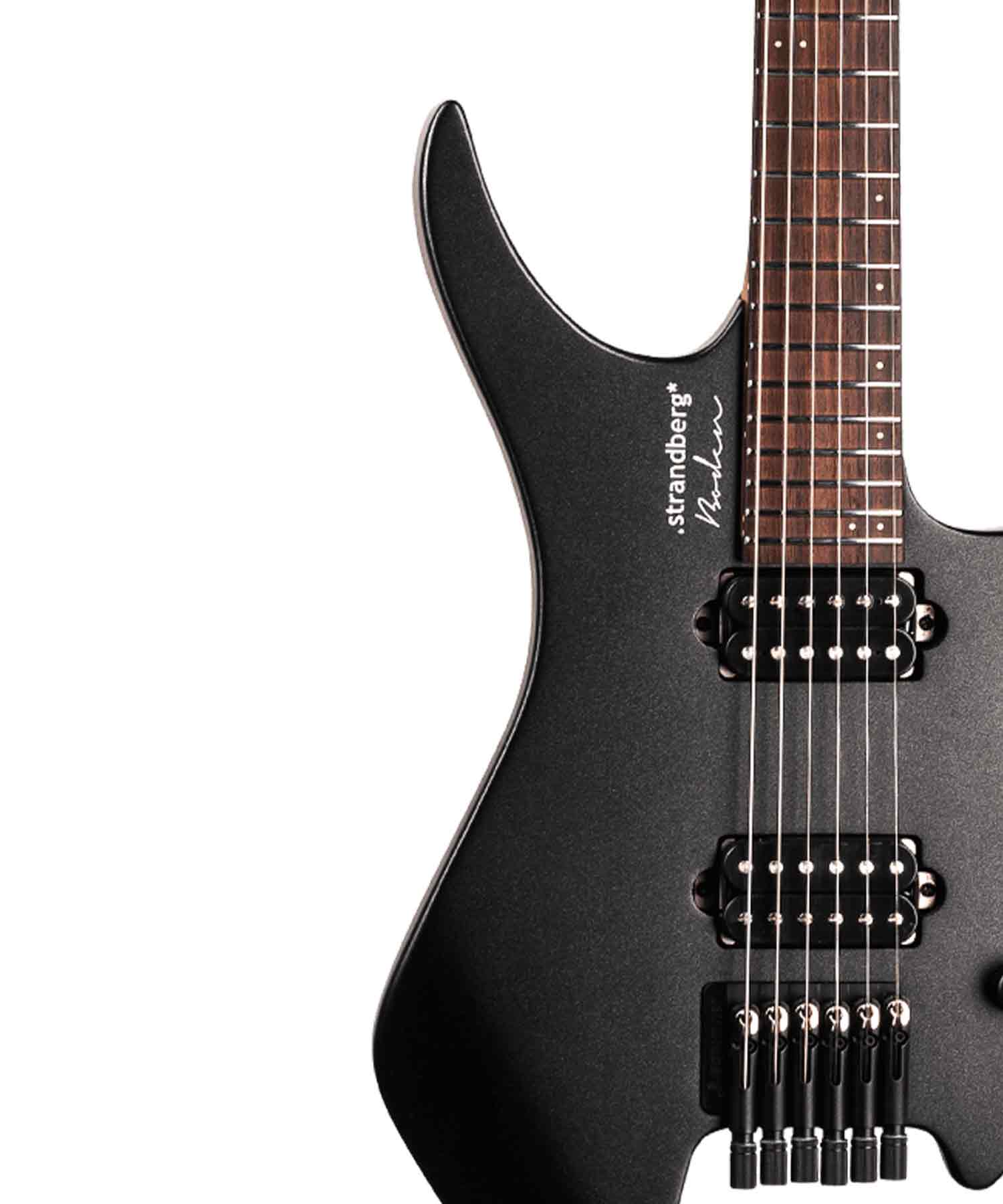 Strandberg Boden Essential 6 Electric Guitar, Black Granite