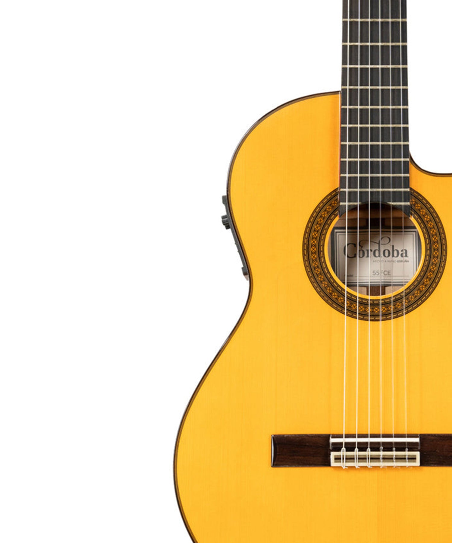 Cordoba 55FCE Classic Thinbody - Honey Amber