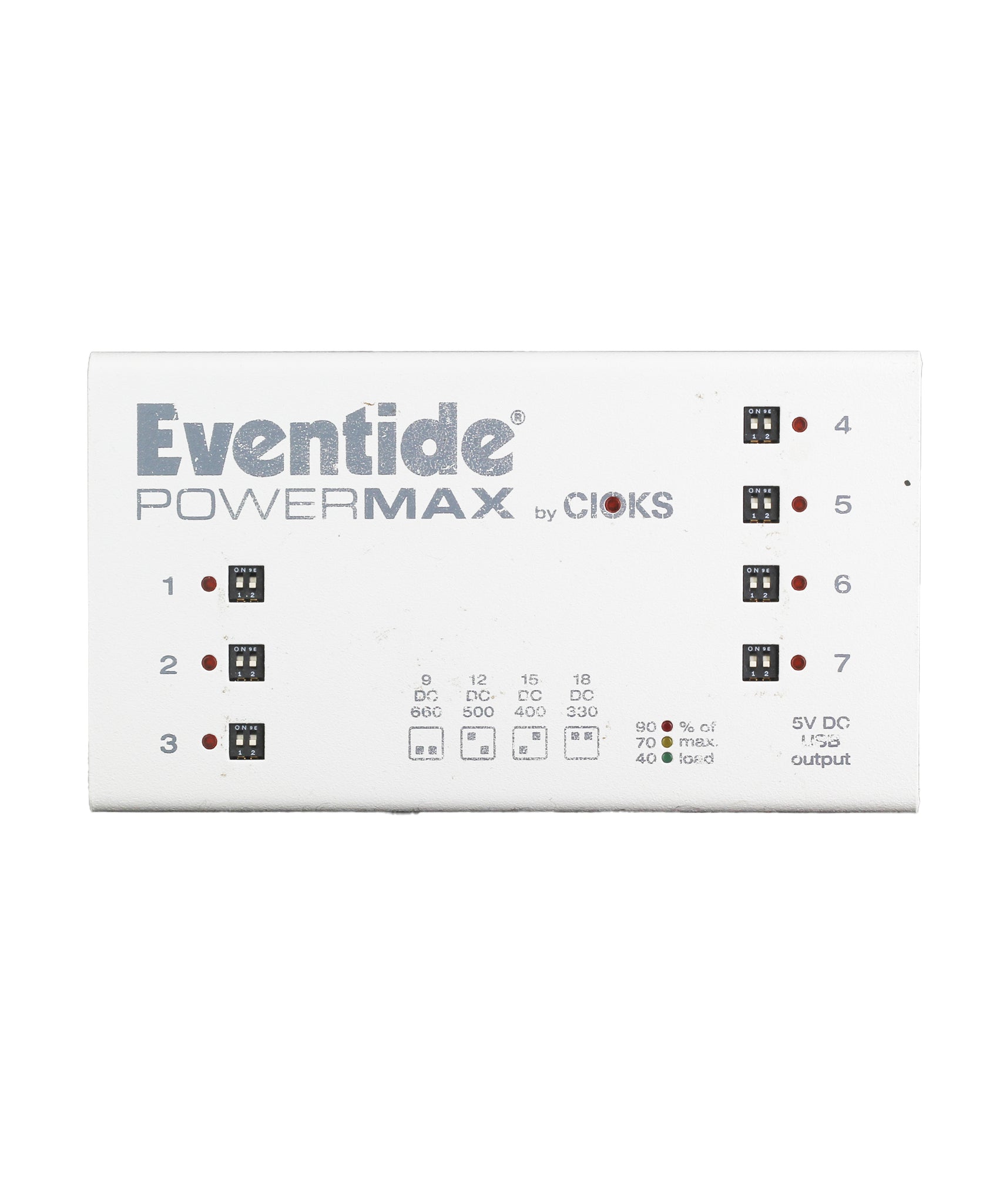 Eventide PowerMAX V2 7-Pedal Universal Power Supply by CIOKS