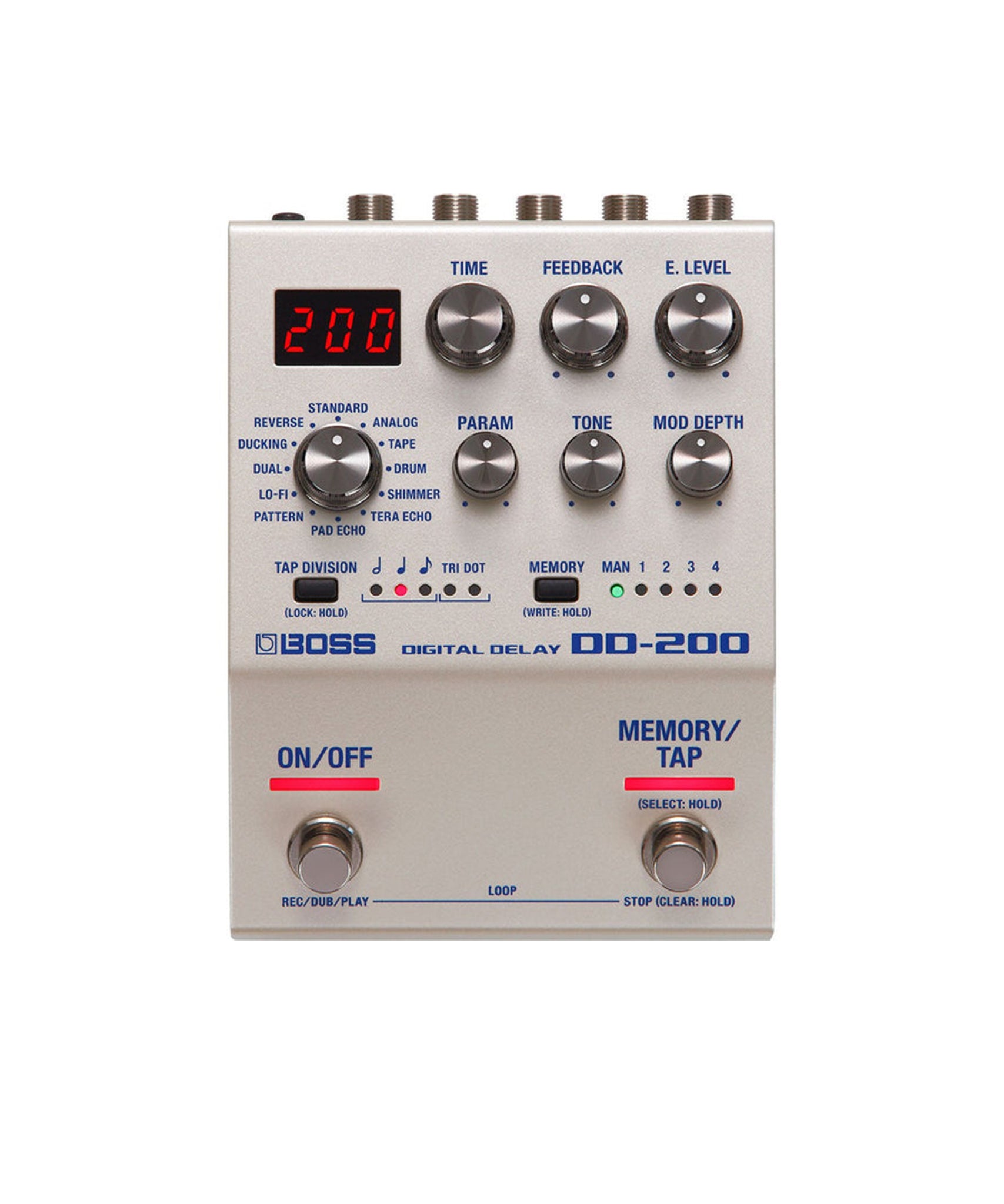 Boss DD-200 Digital Delay Pedal