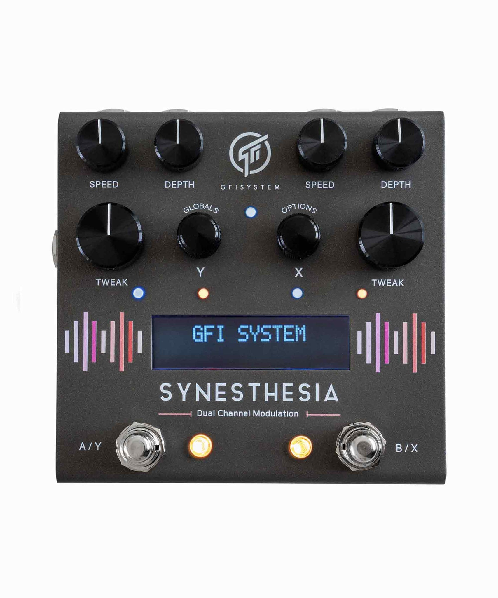 GFI System Synesthesia Dual Channel Modulation Pedal