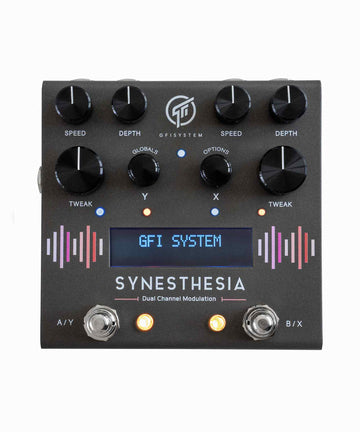 GFI System Synesthesia Dual Channel Modulation Pedal