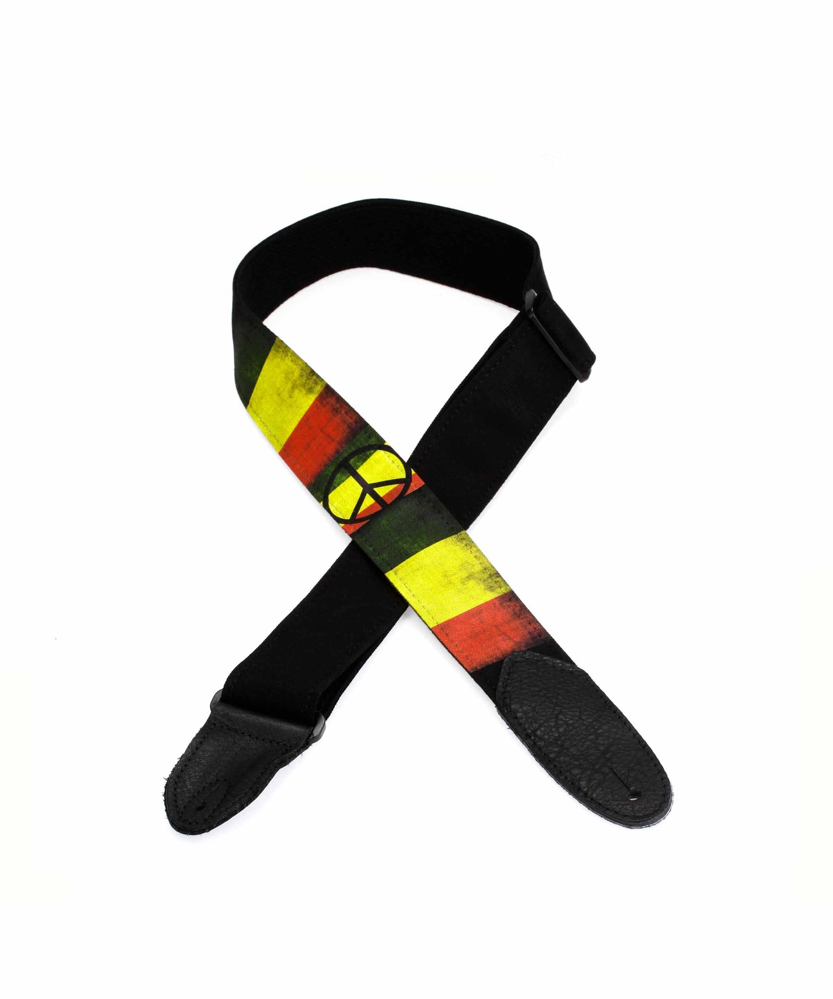 LM Products Graphic Series Guitar Strap - Peace