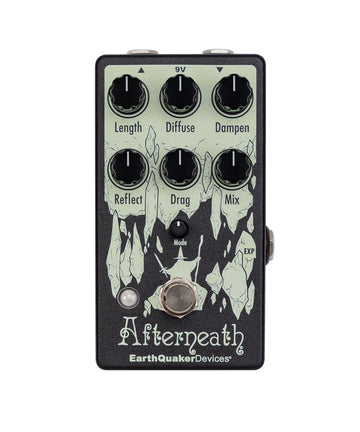 EarthQuaker Devices Afterneath V3 Enhanced Otherworldly Reverberator Reverb Pedal