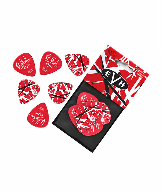 Phím đàn Jim Dunlop EVH102P1.0 EVH Frankenstein 1.00MM Guitar Pick, Pack 6