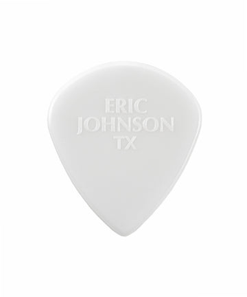 Phím đàn Jim Dunlop 407R138EJ Eric Johnson Custom Nylon Jazz III Guitar Picks - 1.38mm, White