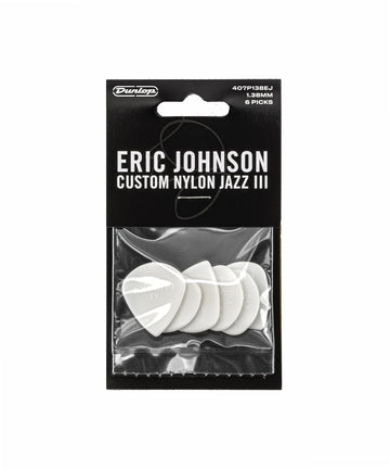 Phím đàn Jim Dunlop 407P138EJ Eric Johnson Custom Nylon Jazz III Pick (Pack of 6)