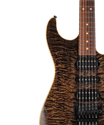 Suhr Standard Custom w/Quilted Maple Top - Charcoal Burst