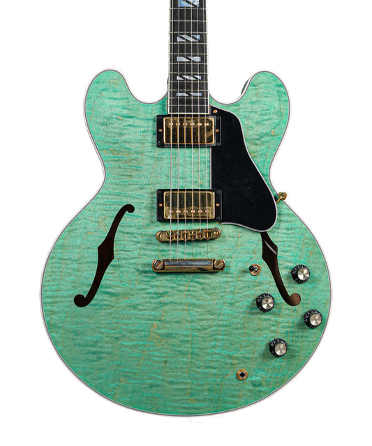 [Mint] Đàn Guitar điện Gibson ES Supreme Semi-hollowbody Electric Guitar - Seafoam Green