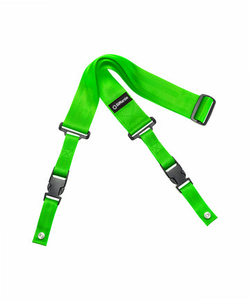 DiMarzio 2 Inch Nylon ClipLock® Guitar Strap - Neon Green