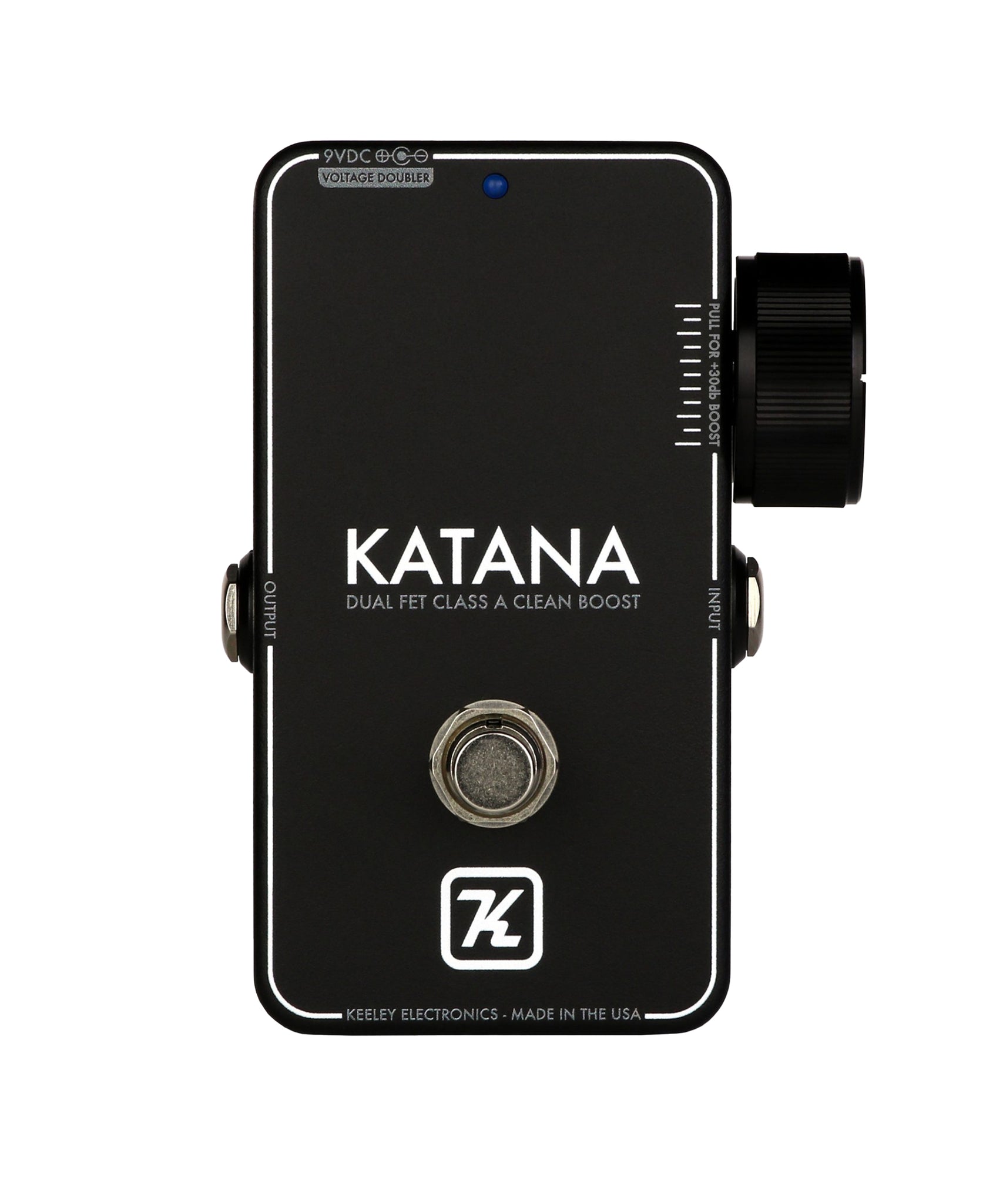 Keeley Katana Clean Boost Pedal - Black