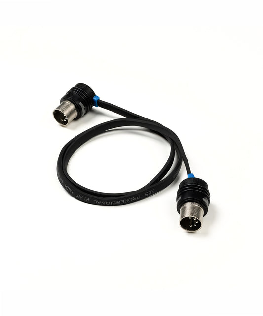 Dây cáp MIDI EBS BlueDOT 5-pin Flat MIDI Cable Pack 28cm, 58cm, 180cm