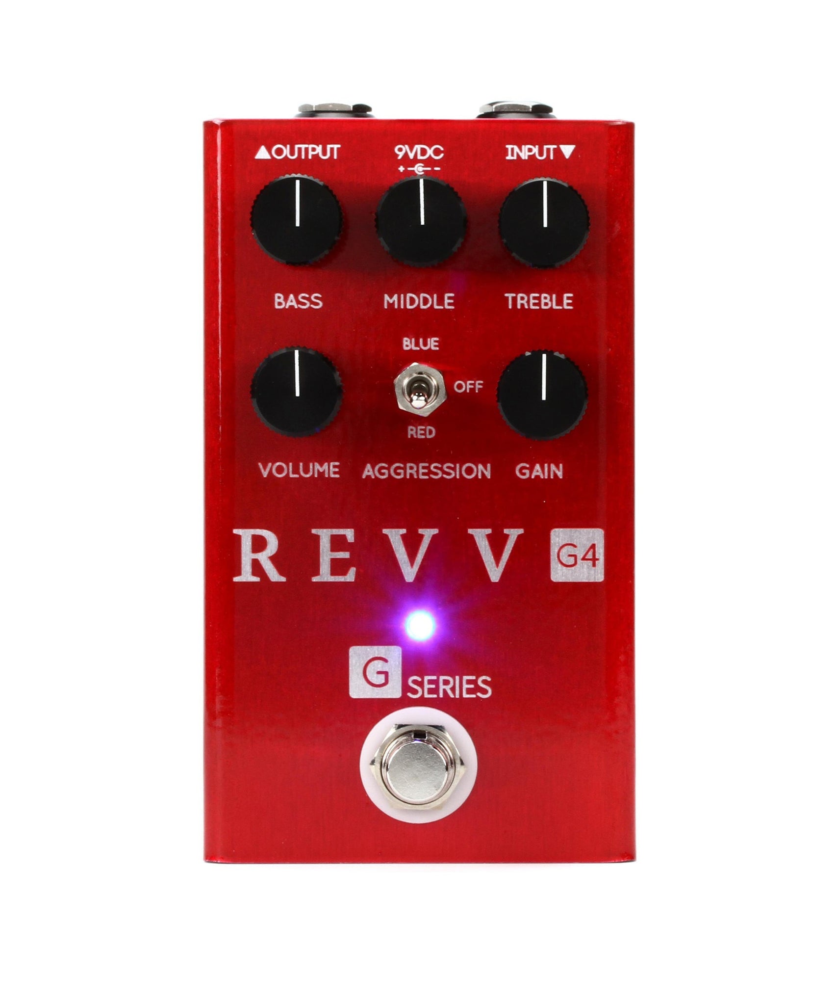 [USED] Revv G4 Red Channel Preamp/Overdrive/Distortion Pedal