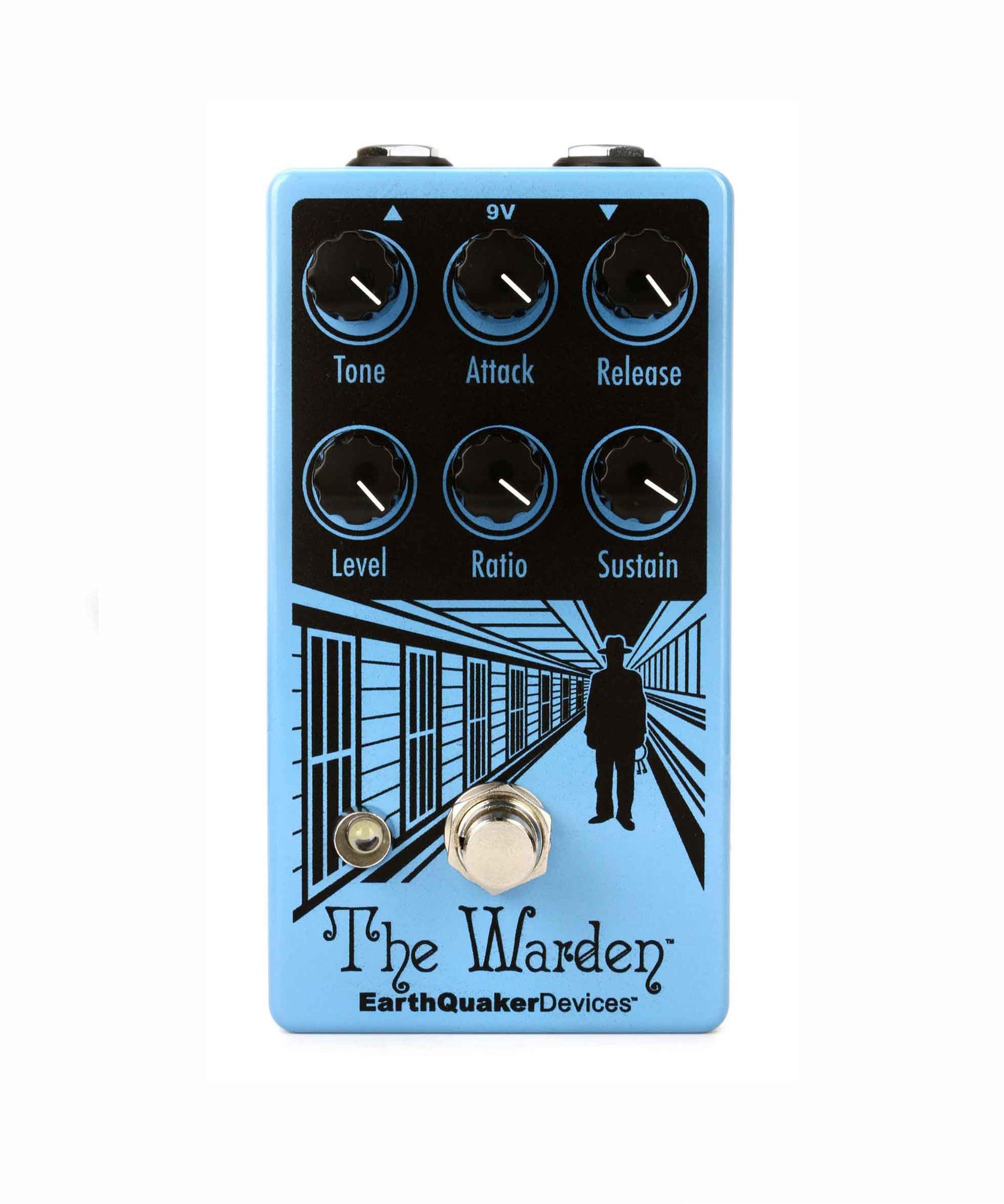 EarthQuaker Devices The Warden V2 Optical Compressor Pedal