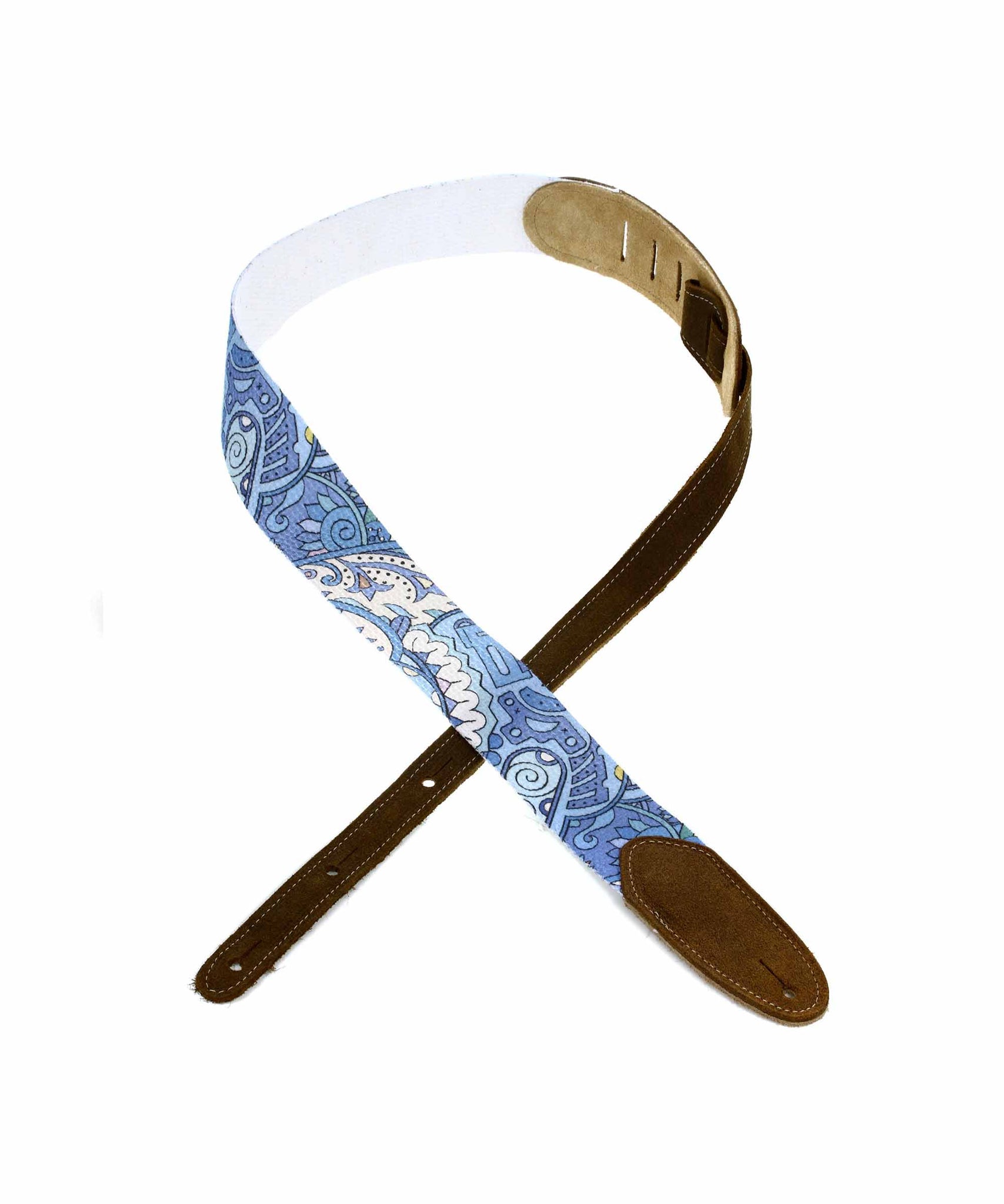 LM Products Woodstock Series Guitar Strap - Blue