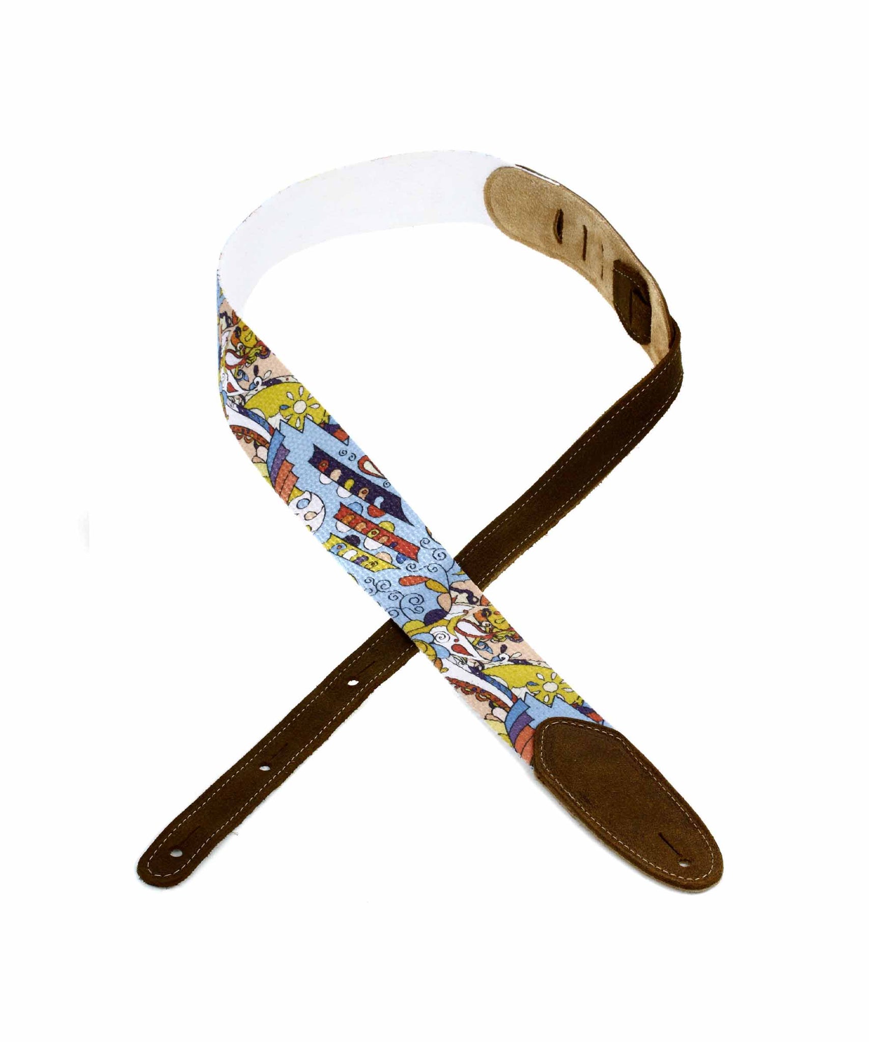 LM Products Woodstock Series Guitar Strap - Yellow