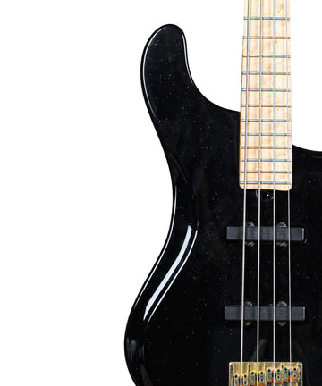 [Mint] Đàn Guitar Bass Điện Brubaker 2001 NBS-II Custom 4-String J-bass - Gloss Black/Gold